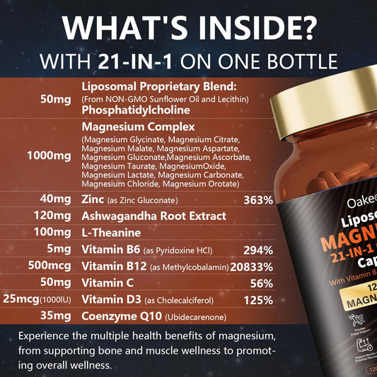 Liposomal delivery system improving magnesium bioavailability