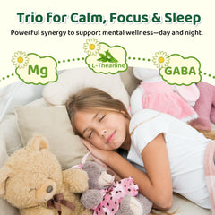 Two-pack GABA L-Theanine pineapple drops with a glass of water