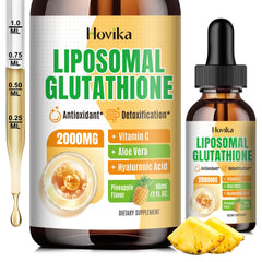 Hero image of Liposomal Glutathione 2000mg Pineapple 2oz bottle