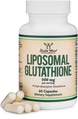 Liposomal Glutathione 500mg bottle label