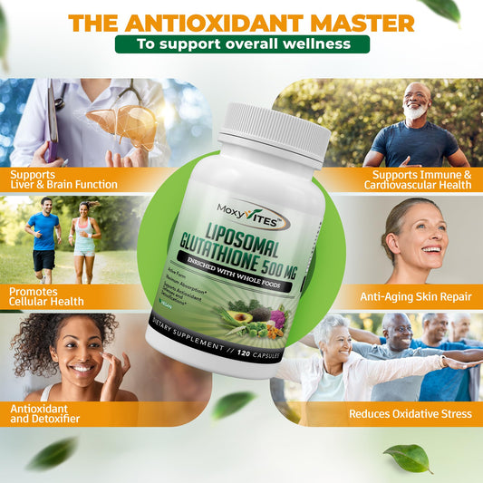 Capsules of Liposomal Glutathione 500mg