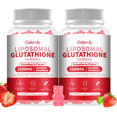 Bottle of Extra Powerful Liposomal Glutathione Gummies 2500mg