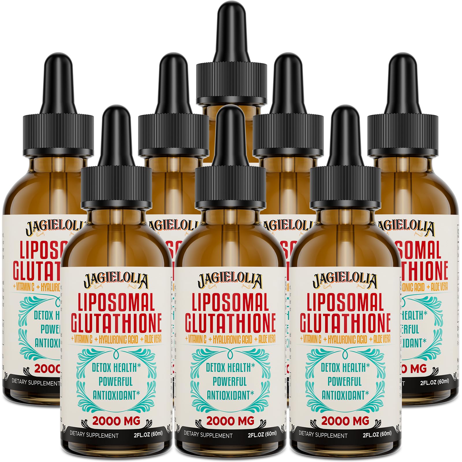 Liposomal Glutathione Liquid 2000mg bottle