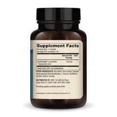 Graphic illustrating liposomal absorption technology