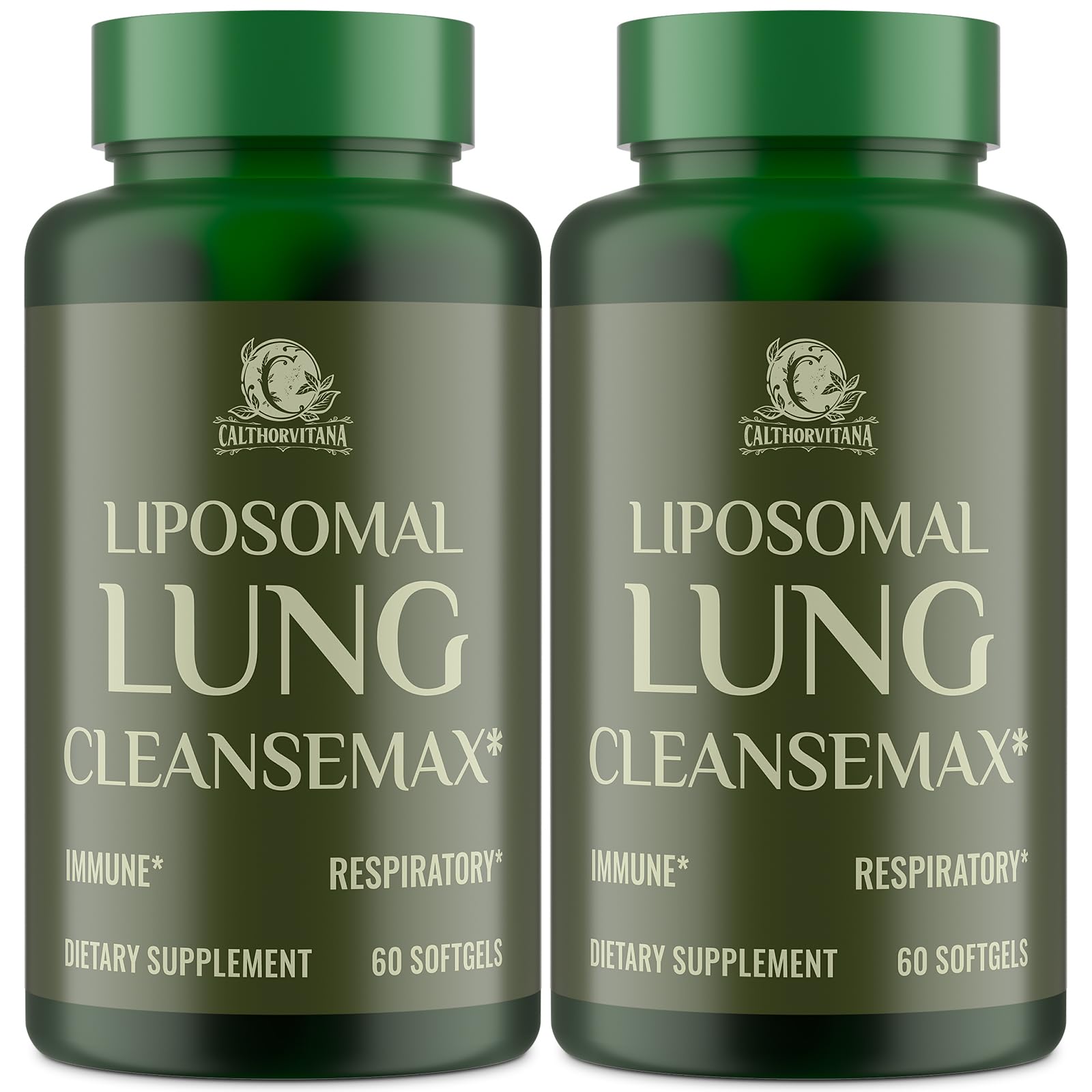 Liposomal Lung Cleansemax 120 capsules bottle