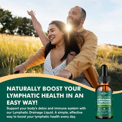 Healthy lifestyle scene with a person holding the drops