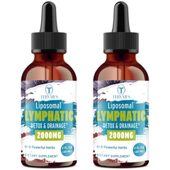 Bottle of Liposomal Lymphatic Drops with Elderberry and Echinacea, 4 FL OZ