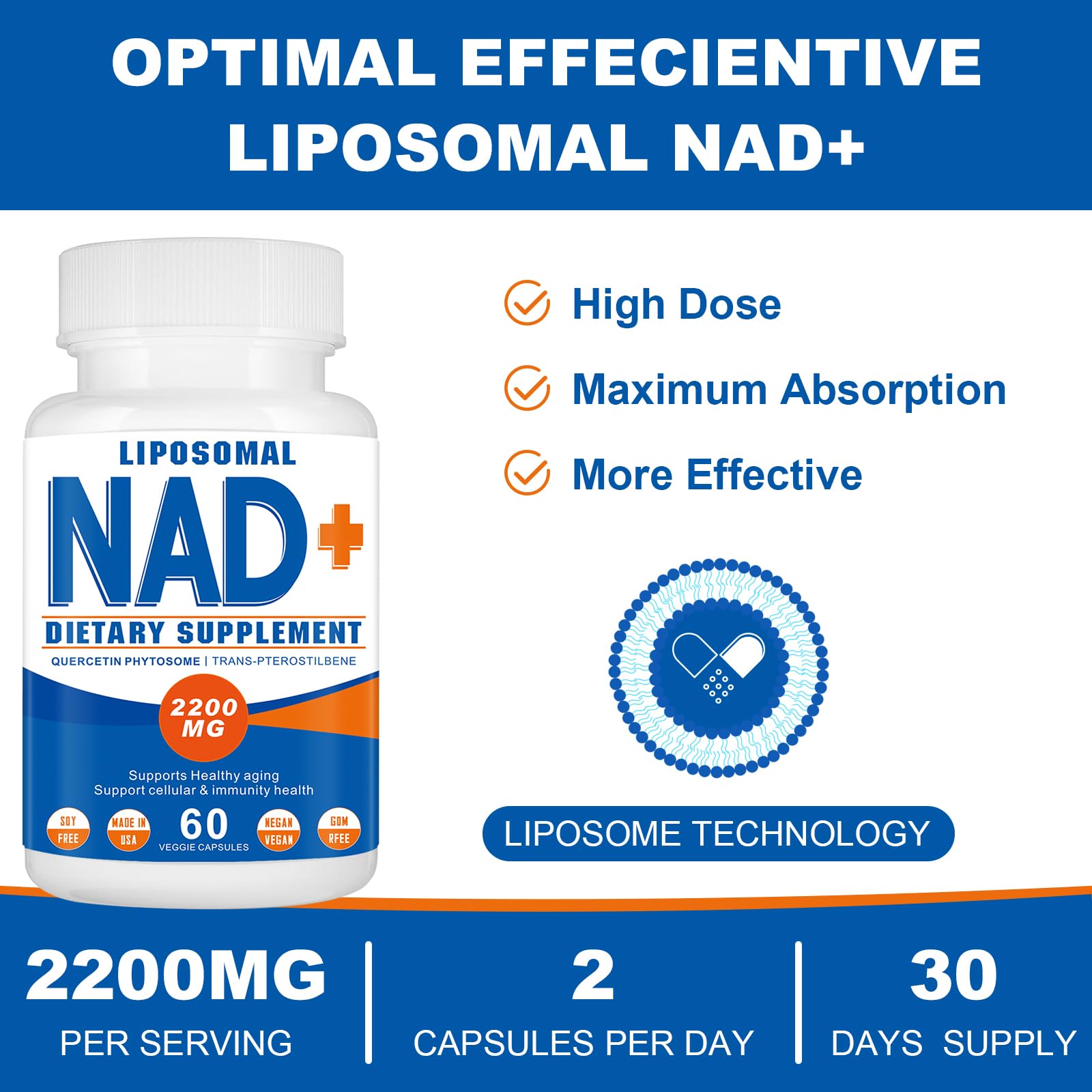 NAD+ supplement demonstrating immune system support