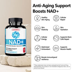 Premium liposomal NAD+ capsule packaging
