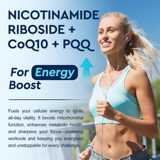 Close-up of Liposomal NAD+ Liquid bottle