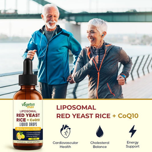 Dropper dispensing liposomal red yeast rice drops
