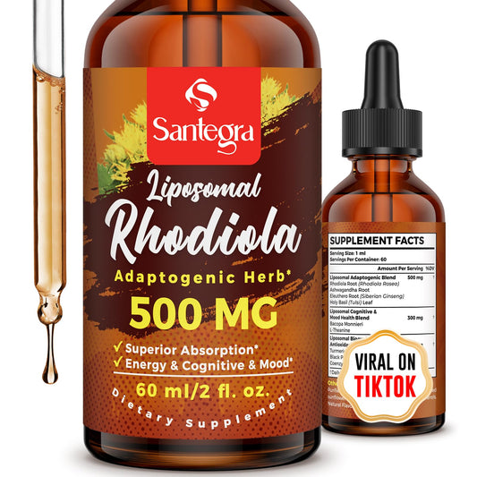 Liposomal Rhodiola Rosea with Ashwagandha 60 ml bottle