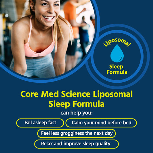Ingredients of Liposomal Sleep Spray: melatonin, GABA, glutathione