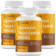 Liposomal Tocotrienols 1000mg bottle label