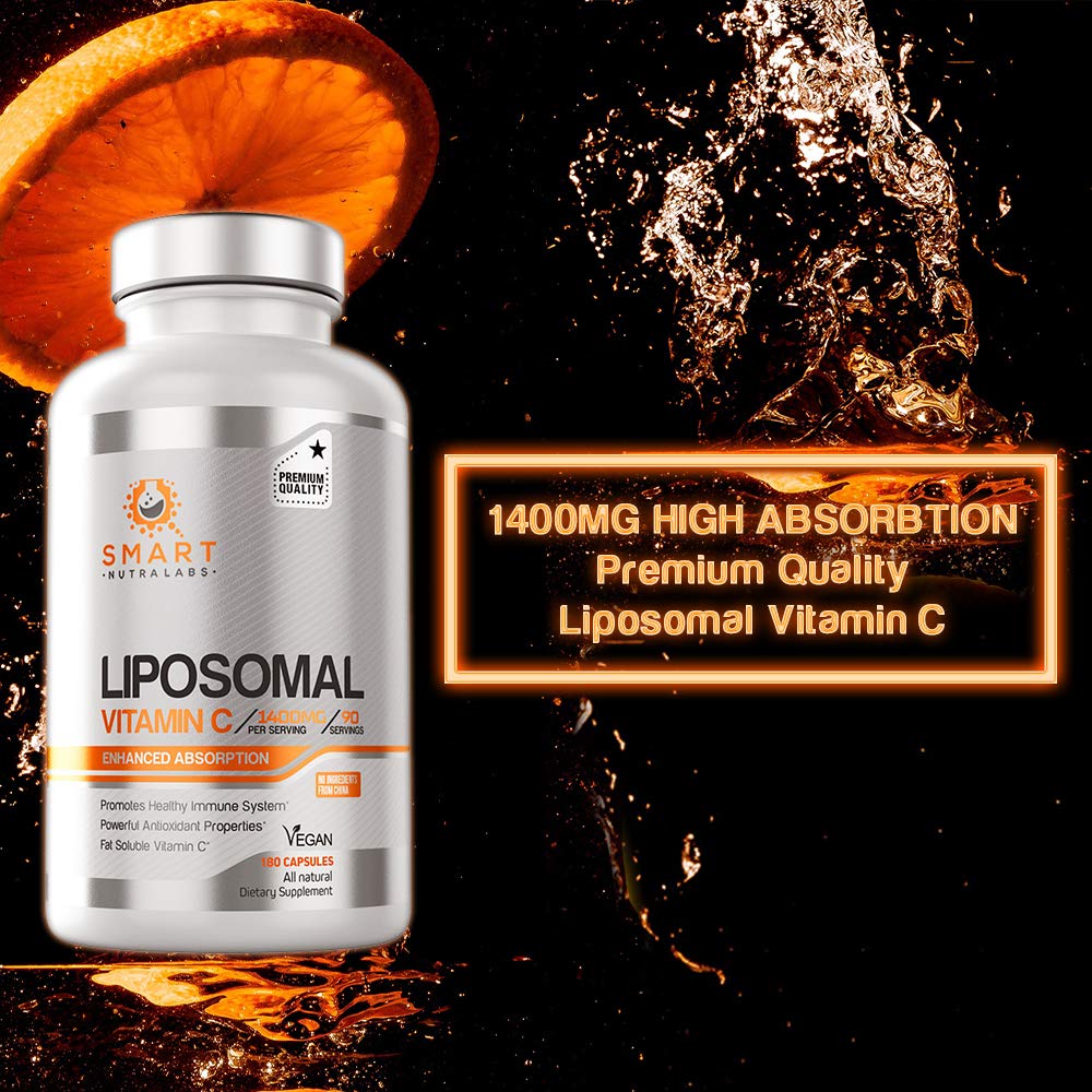 60-day money-back guarantee badge on vitamin C product