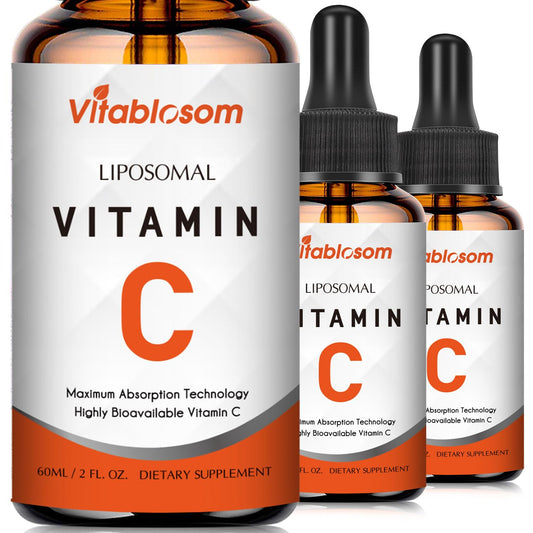 Liposomal Vitamin C 2000mg liquid bottle front view