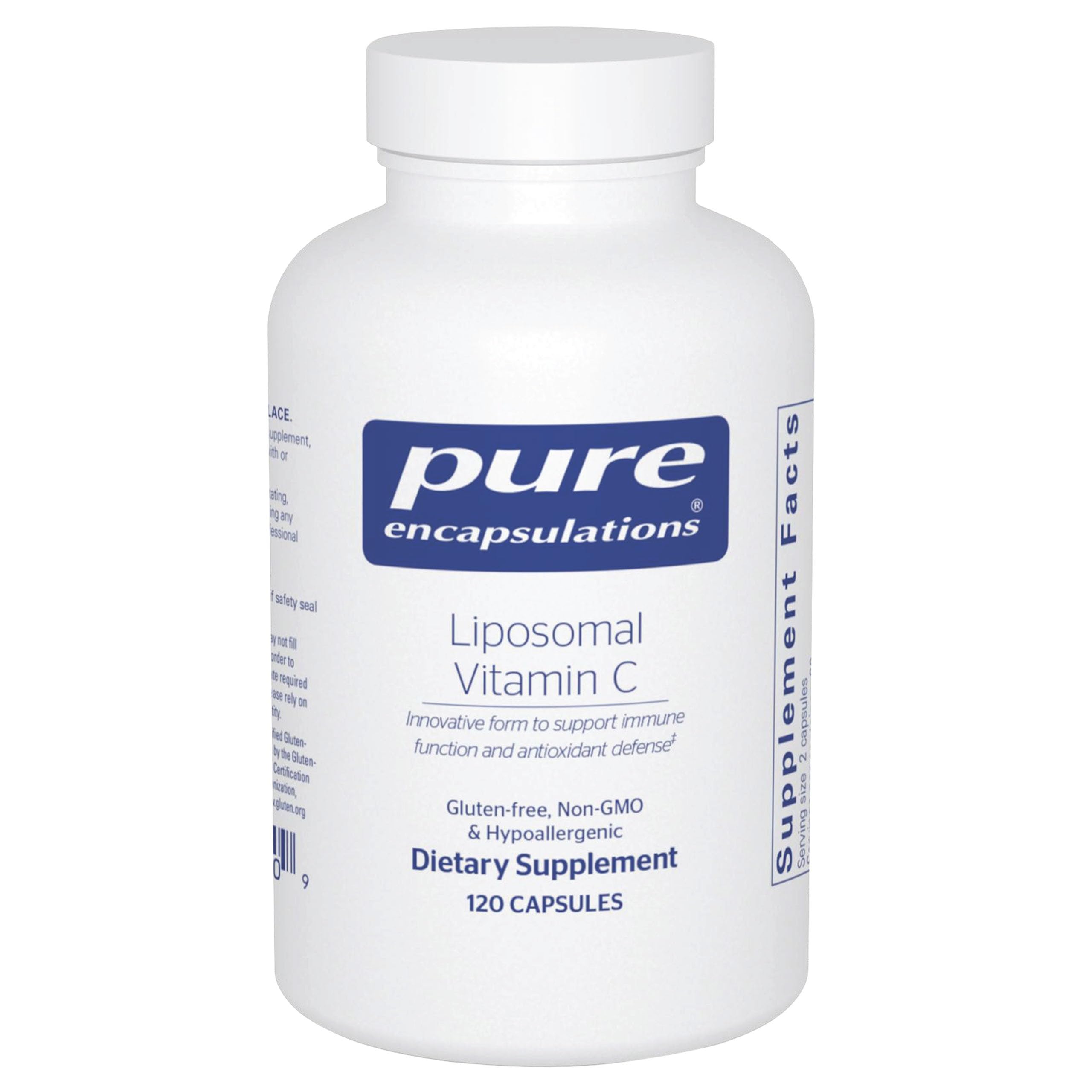 Liposomal Vitamin C bottle for immune support