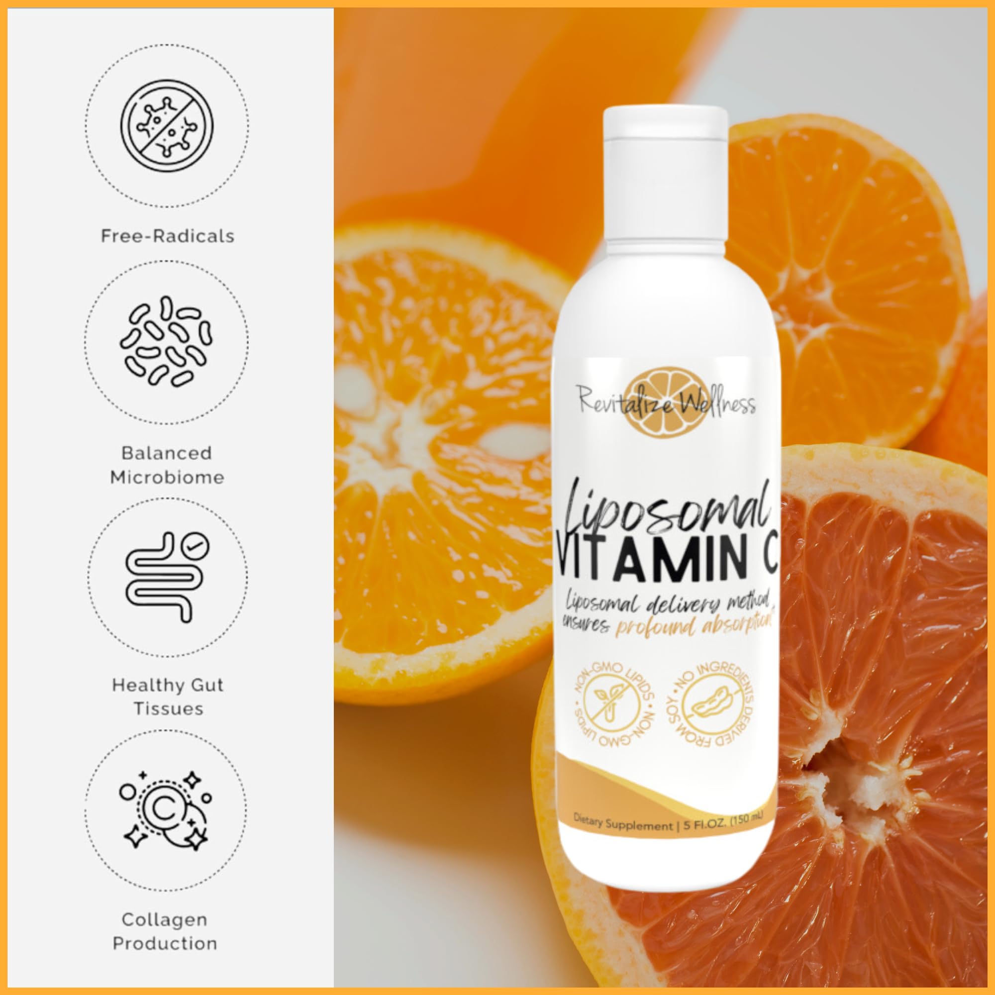 Refrigeration note on Liposomal Vitamin C bottle