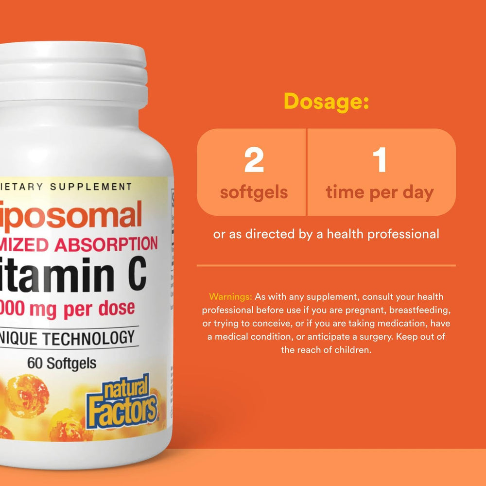 Liposomal Vitamin C liposomal technology illustration