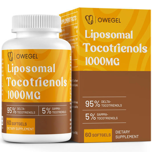 Bottle of Liposomal Vitamin E Tocotrienols 1000mg