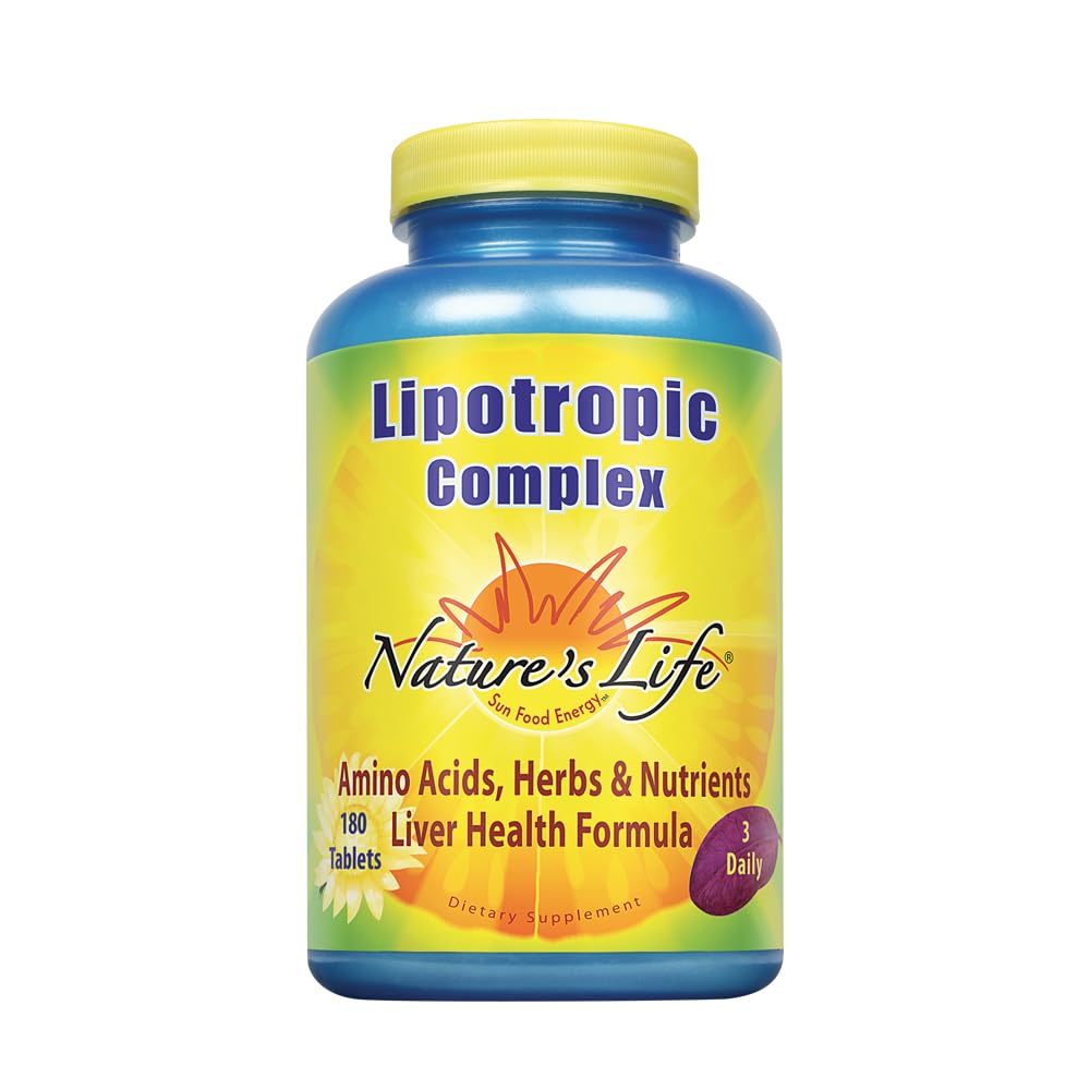 Nature's Life Lipotropic Complex bottle – front view