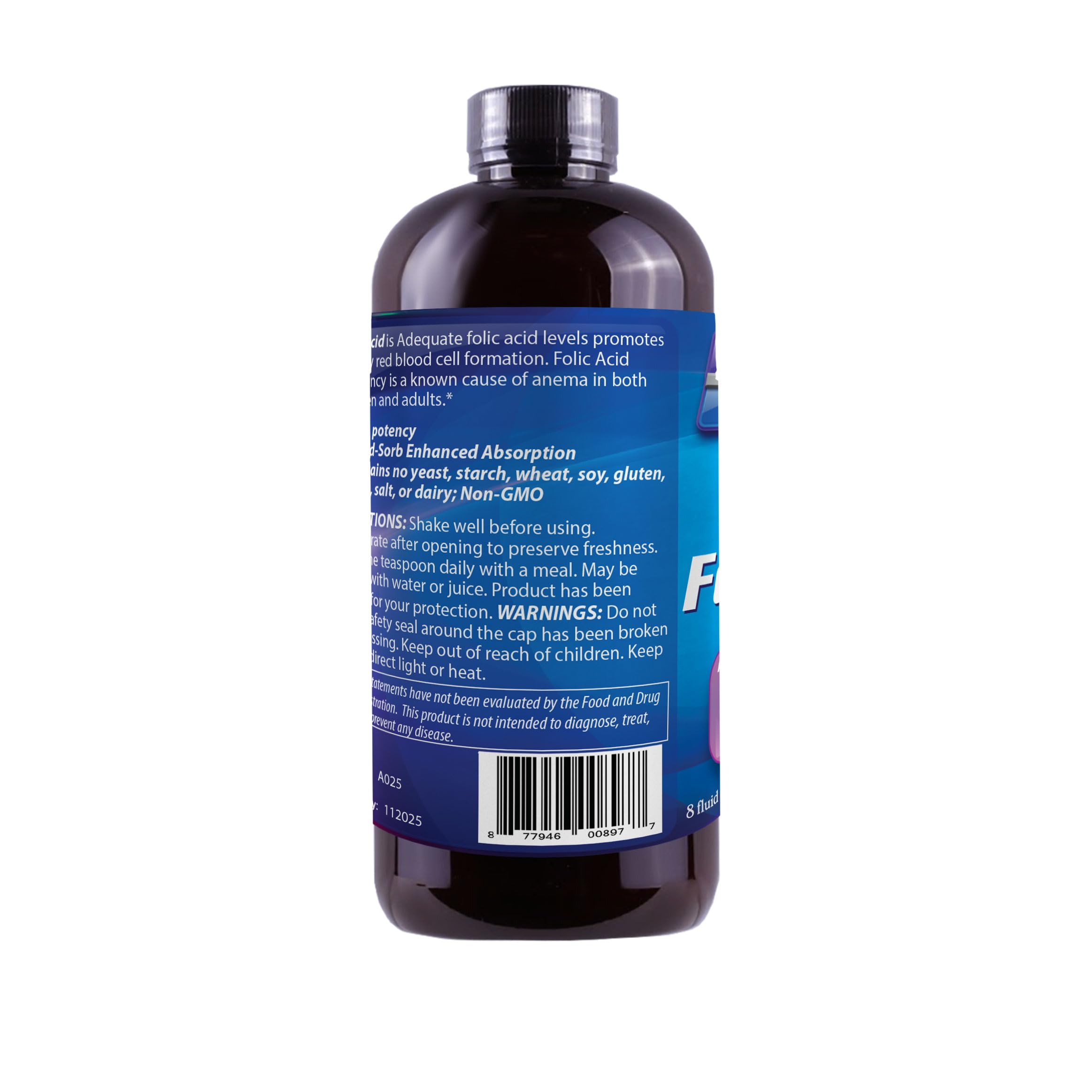 Rapid Sorb Enhanced Absorption badge on label