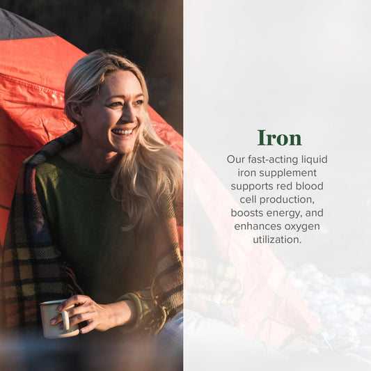 Illustration of enhanced iron absorption