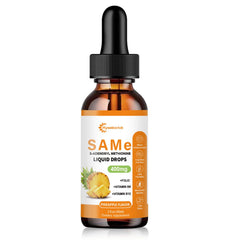 Dropper and bottle for SAM-e pineapple drops