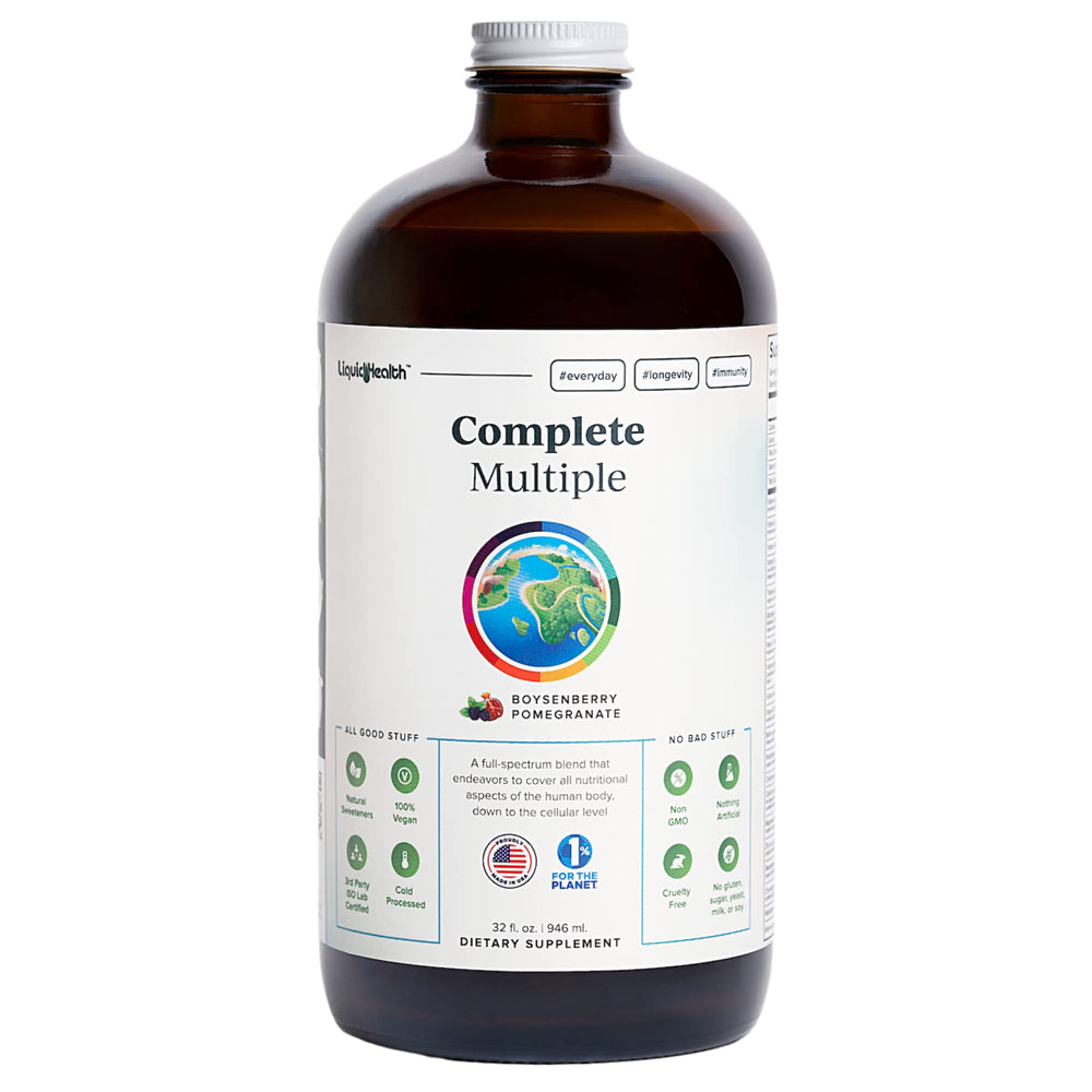 LIQUIDHEALTH Complete Multivitamin bottle front with label for daily wellness