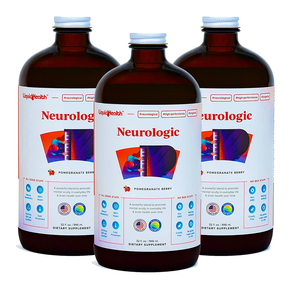 LIQUIDHEALTH Neurologic Focus bottle and packaging