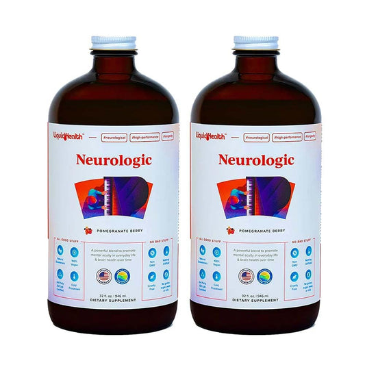 Front view of LIQUIDHEALTH Neurologic Focus 2-pack