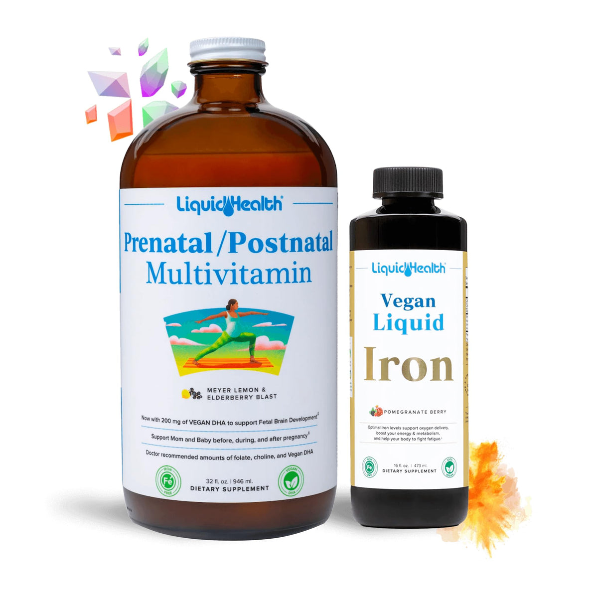 LIQUIDHEALTH Prenatal Baby Booster Bundle hero image