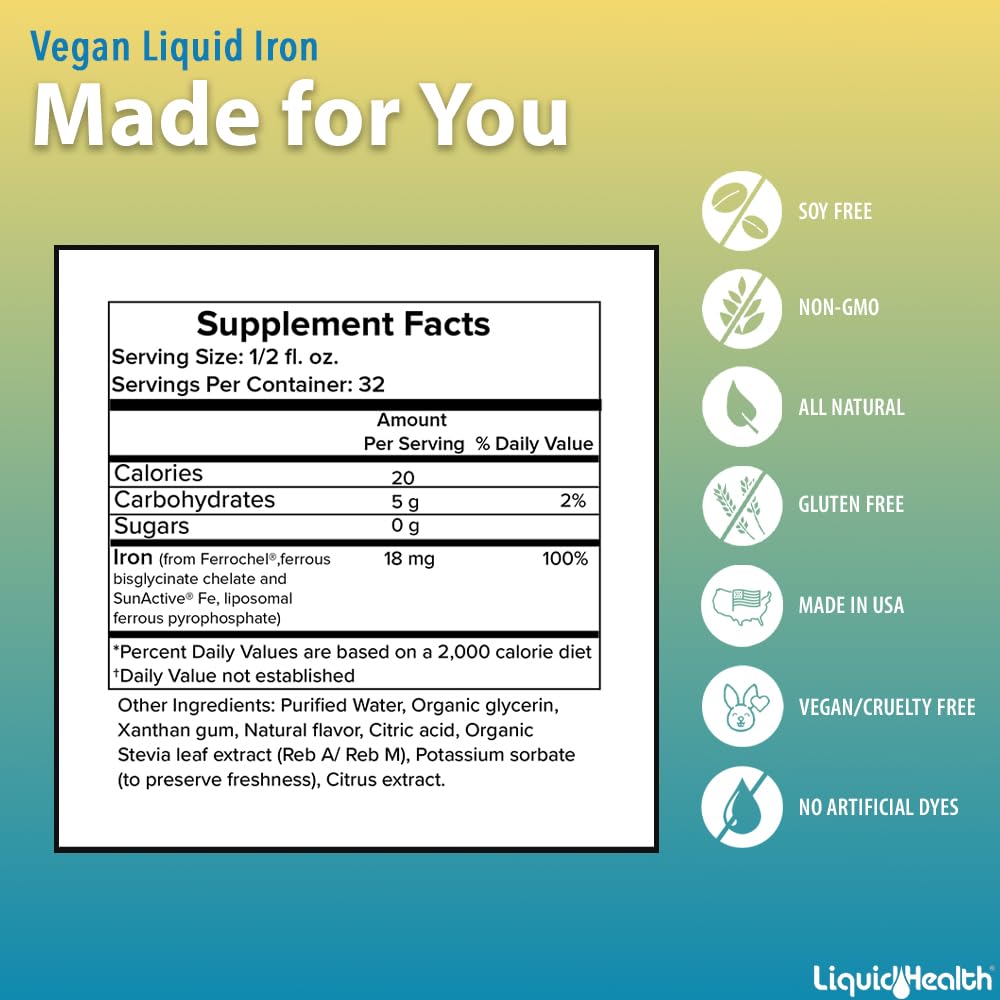 Vegan prenatal supplements and iron bottle lineup