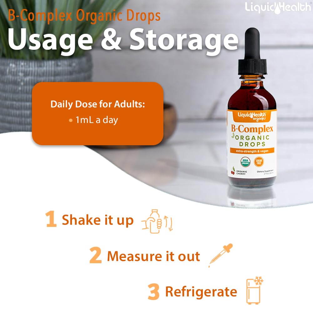 Allergen-free vegan non-GMO gluten-free label for Vitamin B drops