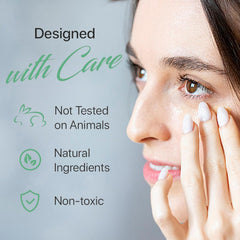 Lirisht hyaluronic hydration visual around eye contour delivering lasting moisture.