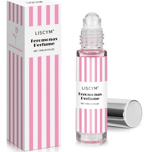 Liscym pheromones bottle pour: discreet travel-size fragrance for daily confidence.
