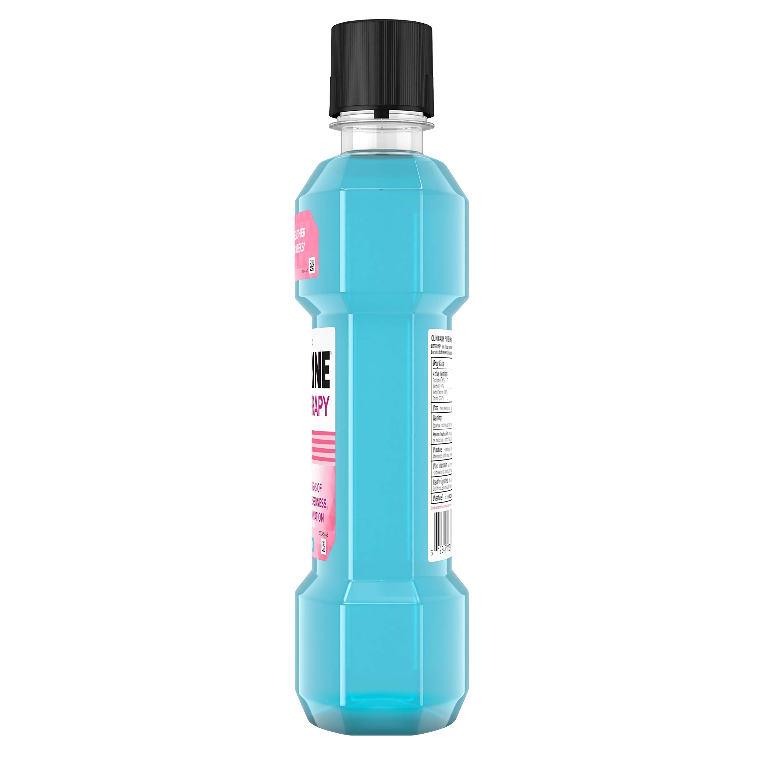 Close-up of bottle cap on Listerine Gum Therapy Glacier Mint 1 L