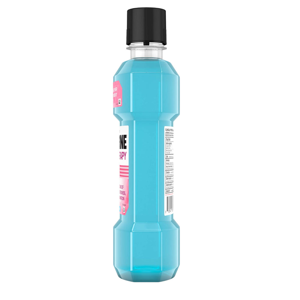 Close-up of bottle cap on Listerine Gum Therapy Glacier Mint 1 L