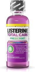 Listerine Total Care Anticavity Mouthwash Fresh Mint 3.2 oz bottle Pack of 24
