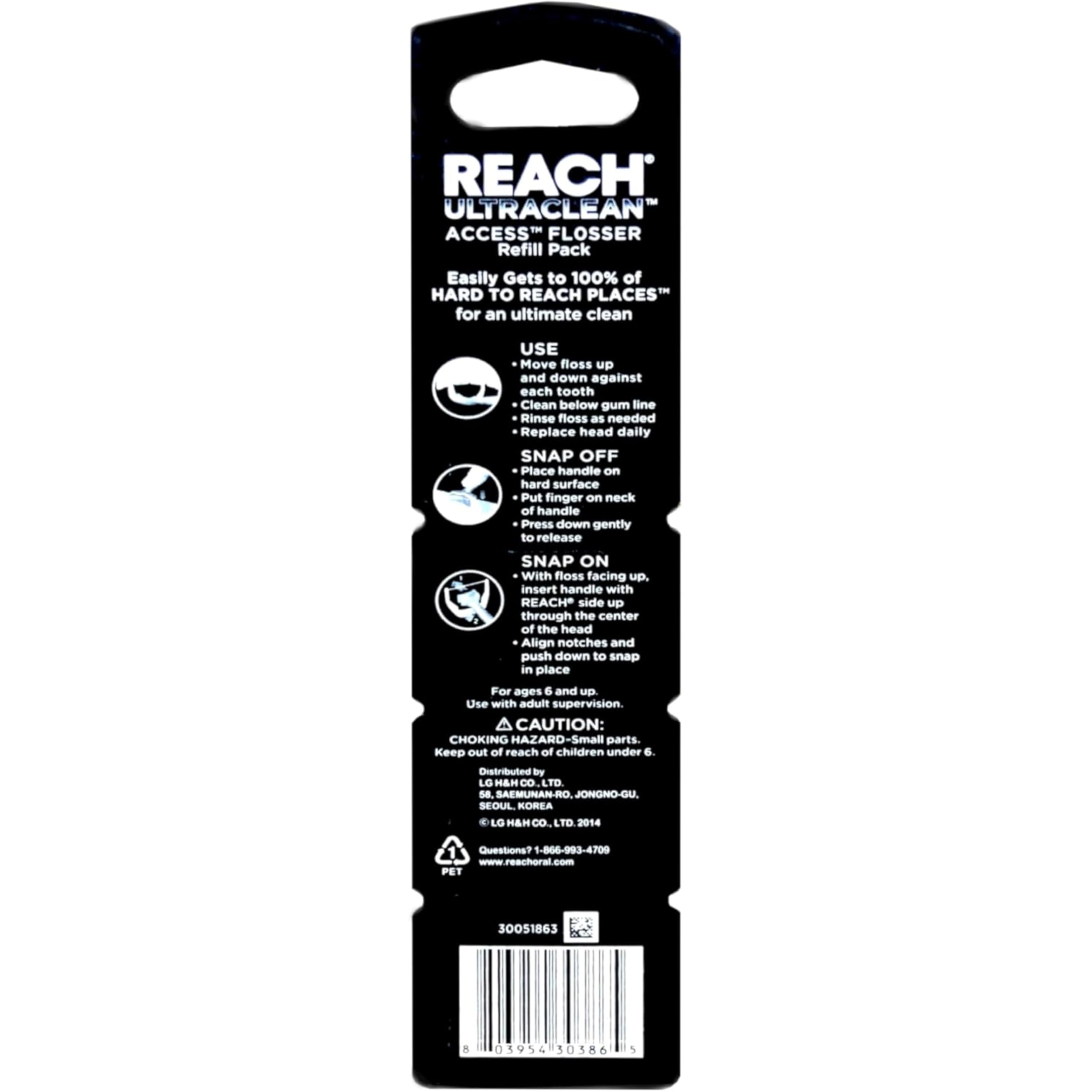 Flat lay of refill heads with packaging