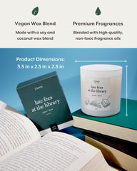 Gift-ready packaging for Literie NYC Inspired Candle