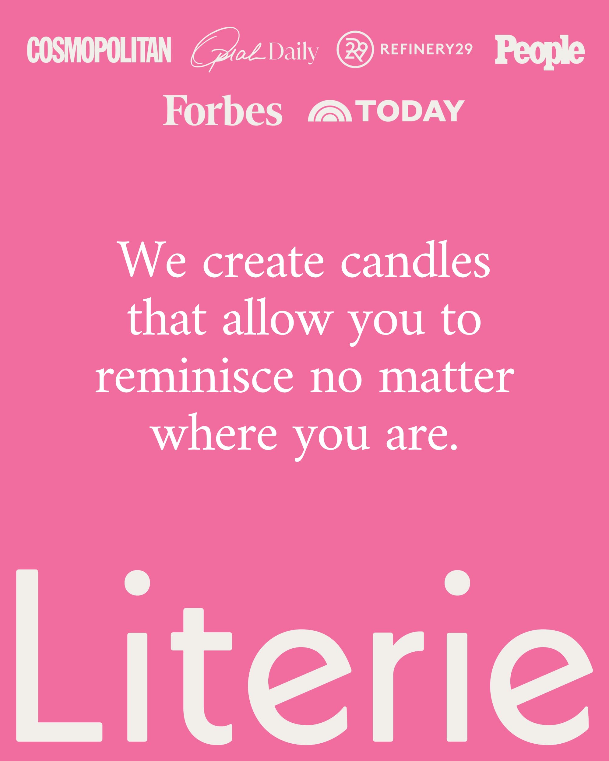 Literie scent-forward vegan candle ideal for home, office, and gifting.
