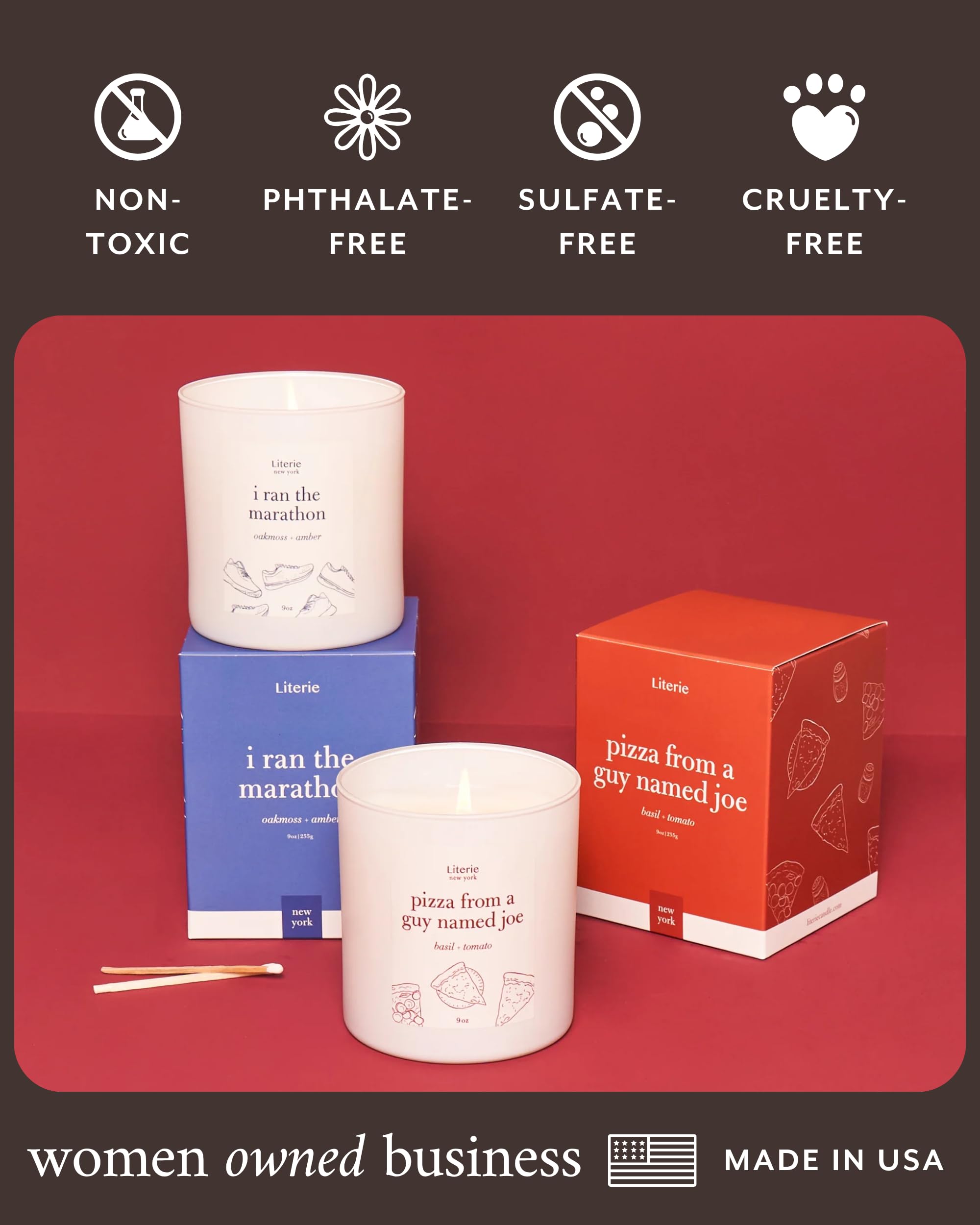 Gift-ready candle for women and men