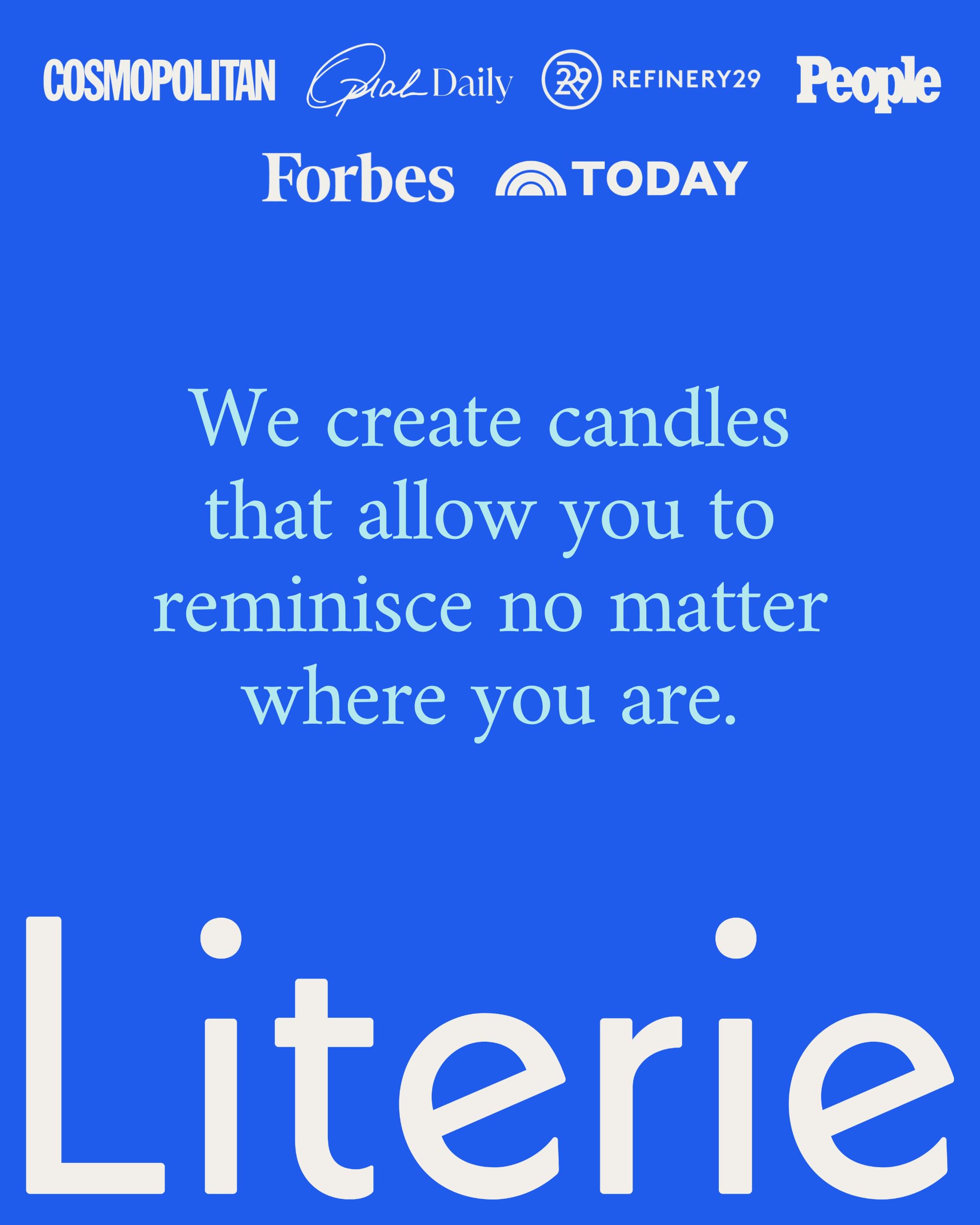 USA-made candle with premium fragrance oils