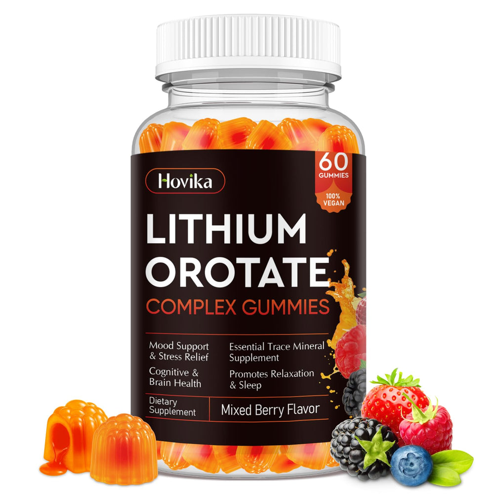 Hero image of Lithium Orotate Gummies 5mg in mixed berry flavor