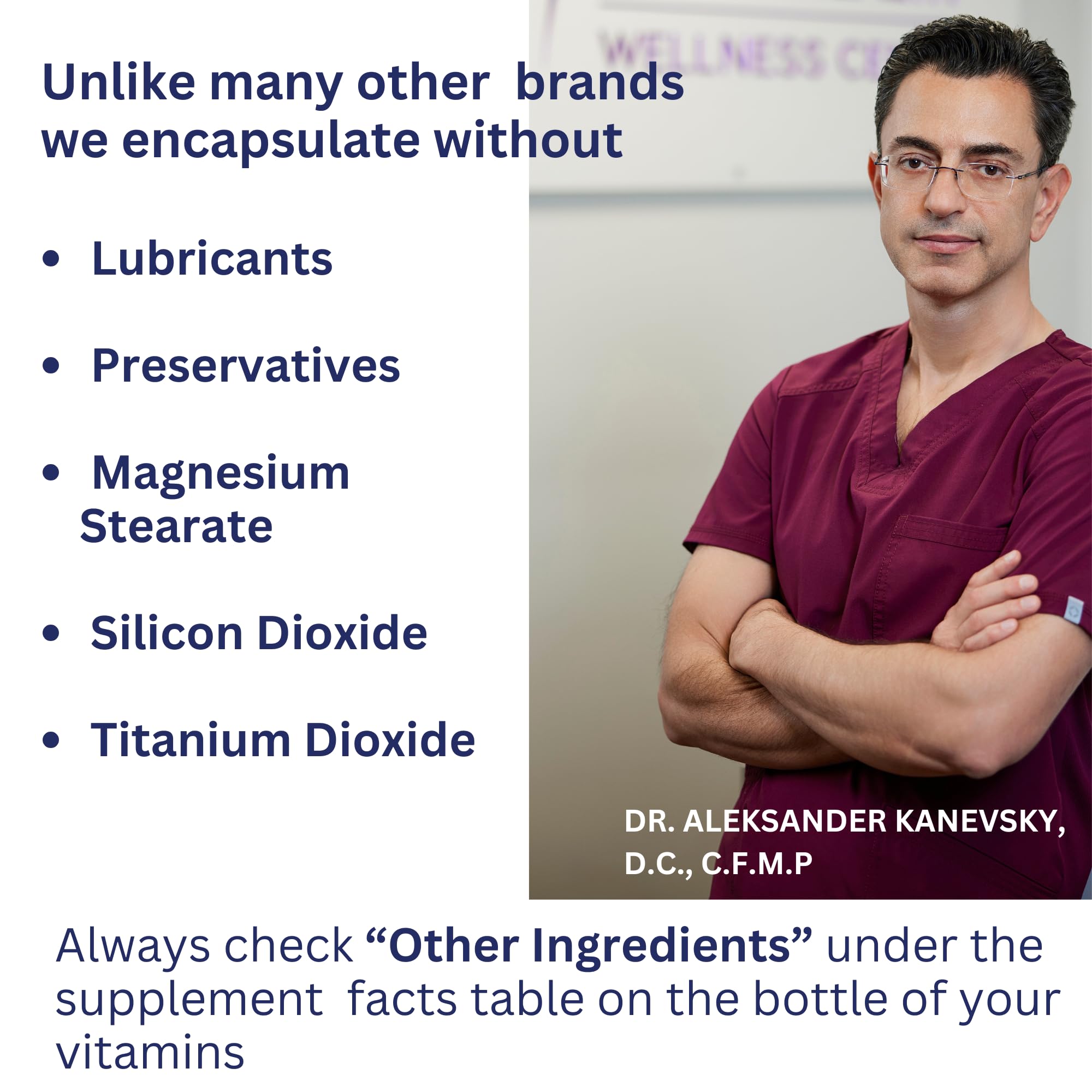 Front label of the Lithium Orotate supplement bottle.