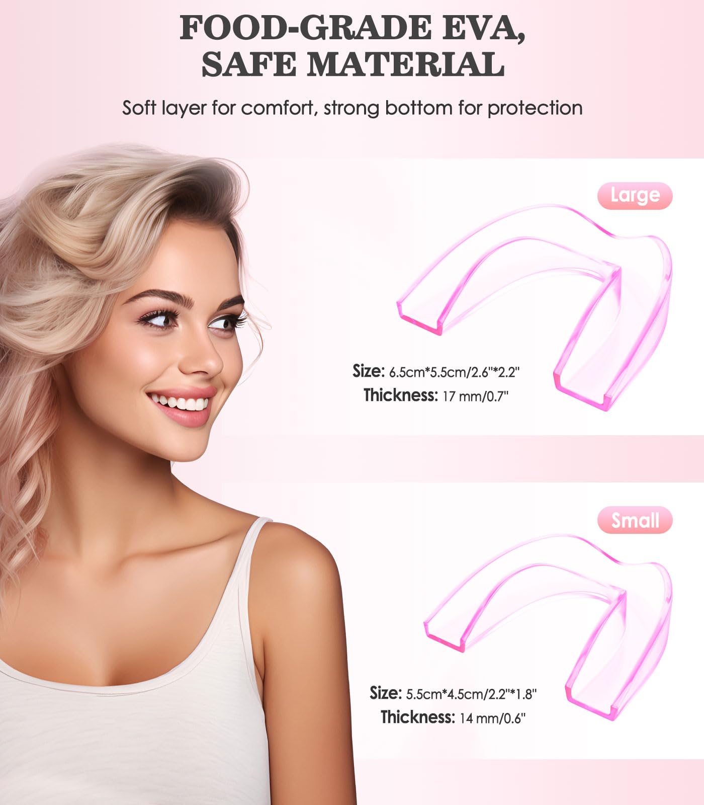 Litlcutie mouth guard case opened showing storage