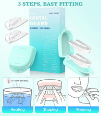 Four-pack of Litlcutie mouth guards arranged together