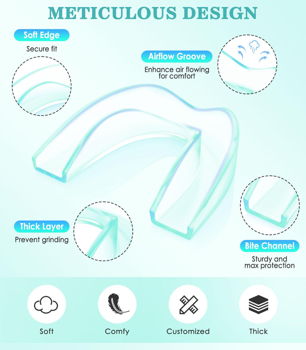 Mint Green Night Guard Packaging and Contents