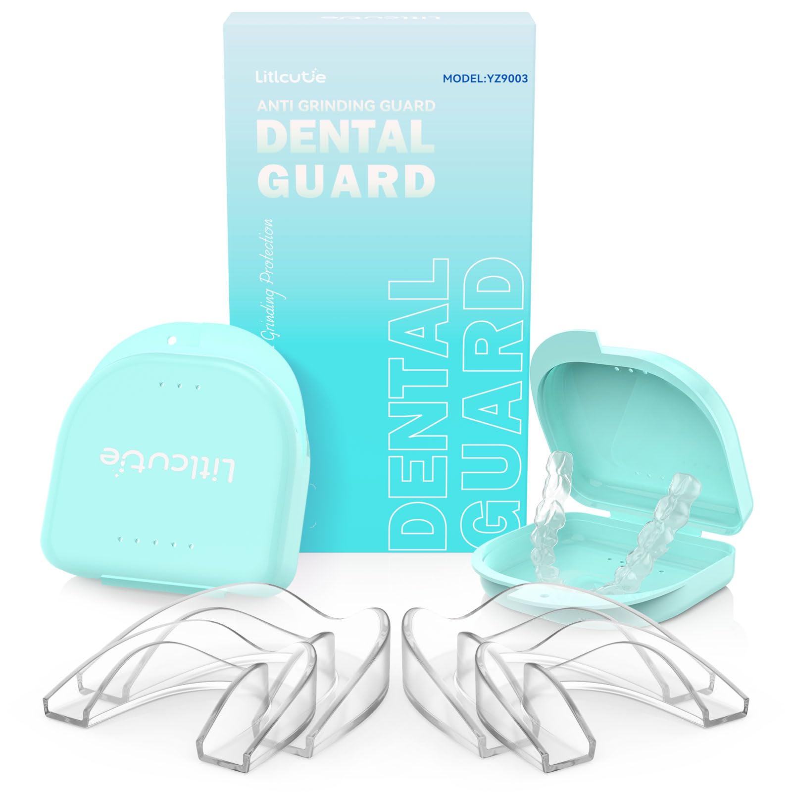 Litlcutie mouth guard for night teeth grinding in clear material